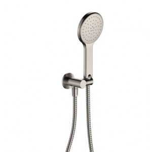 Kaya Hand Shower, Round Plate, Brushed Nickel